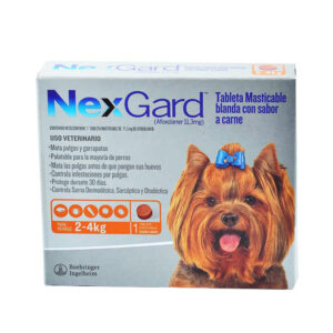 Nexgard Perros de 2 a 4 kg