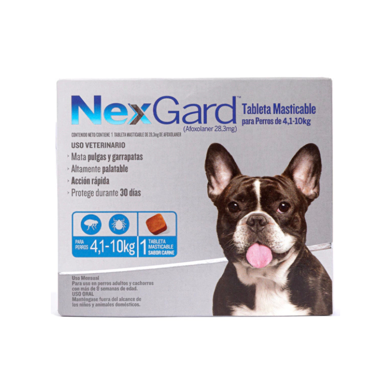 Nexgard Perros de 4,1 a 10 kg