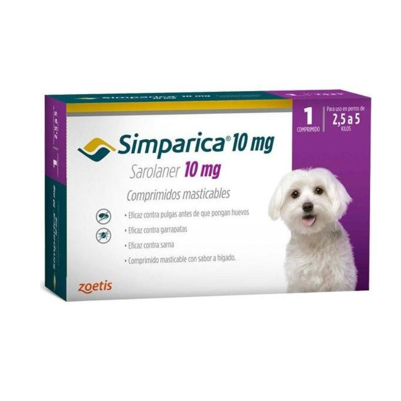 Simparica Perros de 2.5 a 5 kg