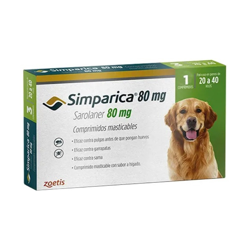 Simparica Perros de 20 a 40 kg